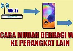 Cara Menggunakan Wifi Genggam