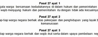 Pasal 30 Ayat 2 Tentang Kewajiban